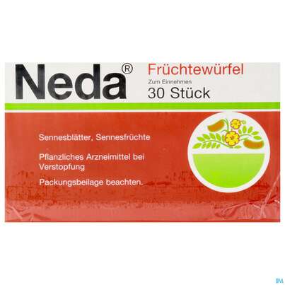 Sie sehen eine Packung Neda Fruechtewuerfel 30st, Produktbild: 01 Neda Fruechtewuerfel 30st, A-Nr.: 0068788 - 01