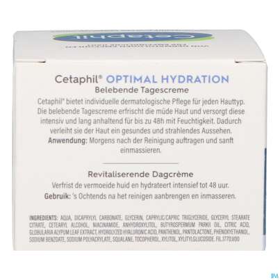 Cetaphil Optimal Hydration Tagescreme Belebend 48g, A-Nr.: 5436989 - 09