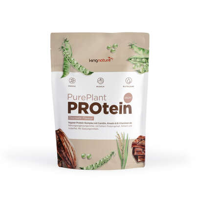 Sie sehen eine Packung KINGNATURE PUREPLANTPROTEIN PLV VEGAN, Produktbild: 01 KINGNATURE PUREPLANTPROTEIN PLV VEGAN, A-Nr.: 5920449 - 01