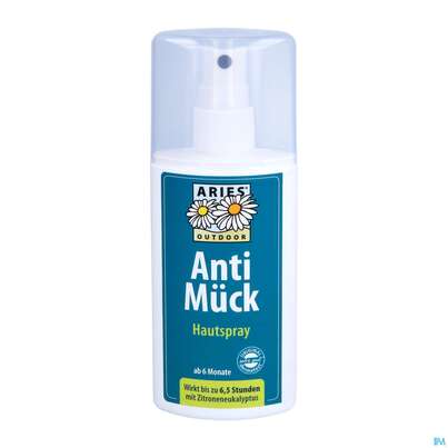 Sie sehen eine Packung Anti-muecken Spray -taoasis Aries Hautspray 100ml, Produktbild: 01 Anti-muecken Spray -taoasis Aries Hautspray 100ml, A-Nr.: 4746446 - 01