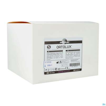Sie sehen eine Packung Augenverband Ortolux Uhrglasverband Small 70106 20st, Produktbild: 02 Augenverband Ortolux Uhrglasverband Small 70106 20st, A-Nr.: 2842619 - 02