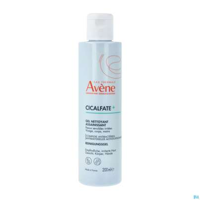 Sie sehen eine Packung Avene Cicalfate+ Reinigungsgel 200ml, Produktbild: 02 Avene Cicalfate+ Reinigungsgel 200ml, A-Nr.: 5862060 - 02
