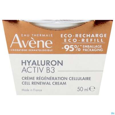 Sie sehen eine Packung Avene Hyaluron Activ B3 Tagescreme Nf 50ml, Produktbild: 01 Avene Hyaluron Activ B3 Tagescreme Nf 50ml, A-Nr.: 5693232 - 01