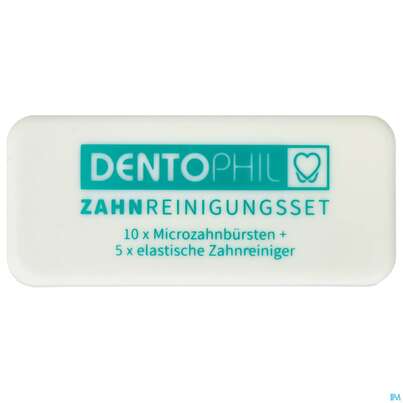 Dentophil Zahnreinigungsset Microzahnbuersten 10 Zahnreiniger 5 15st, A-Nr.: 4798472 - 01