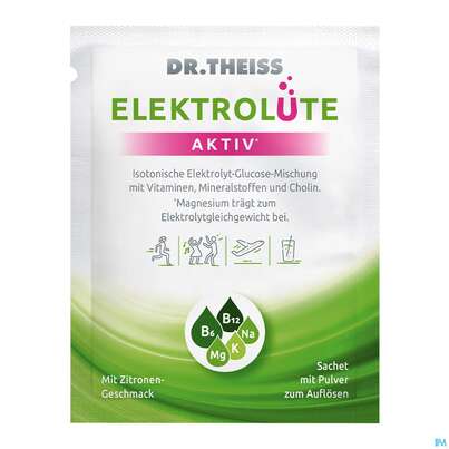 Sie sehen eine Packung Dr.theiss Elektroluete Aktiv Sachet 15st, Produktbild: 04 Dr.theiss Elektroluete Aktiv Sachet 15st, A-Nr.: 5857024 - 04