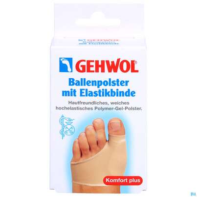 Sie sehen eine Packung Gehwol Ballenpolster +elastikbinde Nr.64344 1st, Produktbild: 01 Gehwol Ballenpolster +elastikbinde Nr.64344 1st, A-Nr.: 4853952 - 01