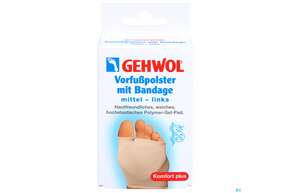 Gehwol Vorfusspolster +bandage Mittel Links Nr.64 1st, A-Nr.: 4853892 - 01