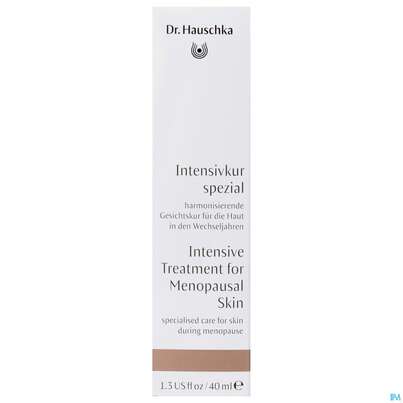 Sie sehen eine Packung Hauschka Dr. Kosmetik Gesichtspflege Intensiv Kur Spezial 40ml, Produktbild: 01 Hauschka Dr. Kosmetik Gesichtspflege Intensiv Kur Spezial 40ml, A-Nr.: 3735529 - 01