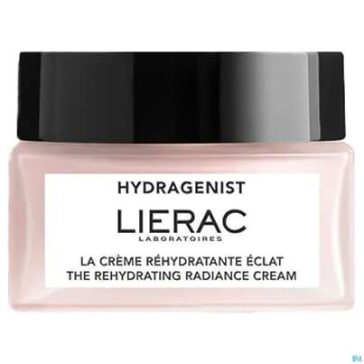 Sie sehen eine Packung Lierac Hydragenist The Rehydrating Radiance Cream 50ml, Produktbild: 01 Lierac Hydragenist The Rehydrating Radiance Cream 50ml, A-Nr.: 5794938 - 01