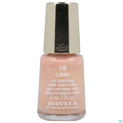 Sie sehen eine Packung Mavala Nagellacke 18 Lima 5ml, Produktbild: 01 Mavala Nagellacke 18 Lima 5ml, A-Nr.: 3652878 - 01