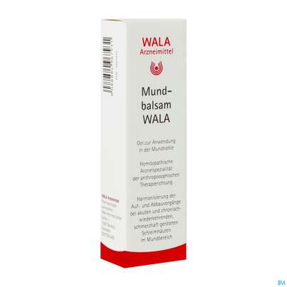Sie sehen eine Packung Mundbalsam Wala Gel Zur Anwendung In Der Mundhoehle 30g, Produktbild: 02 Mundbalsam Wala Gel Zur Anwendung In Der Mundhoehle 30g, A-Nr.: 4967934 - 02