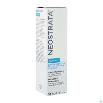 Sie sehen eine Packung Neostrata Sheer Hydration Spf 40 50ml, Produktbild: 02 Neostrata Sheer Hydration Spf 40 50ml, A-Nr.: 3499046 - 02