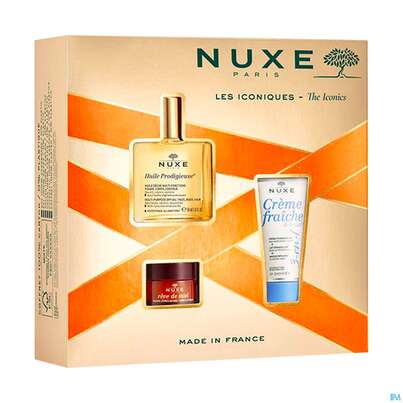 Nuxe Xmas/2023/the Iconics 2023 Hp Oel 50ml+rdm Lip B 15 Creme Fraiche Pl Creme 30ml 1st, A-Nr.: 5808853 - 02