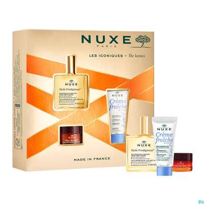 Nuxe Xmas/2023/the Iconics 2023 Hp Oel 50ml+rdm Lip B 15 Creme Fraiche Pl Creme 30ml 1st, A-Nr.: 5808853 - 03