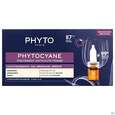 Sie sehen eine Packung Phytocyane Cyane Frauen 12x 5ml Progressive 60ml, Produktbild: 02 Phytocyane Cyane Frauen 12x 5ml Progressive 60ml, A-Nr.: 5222395 - 02