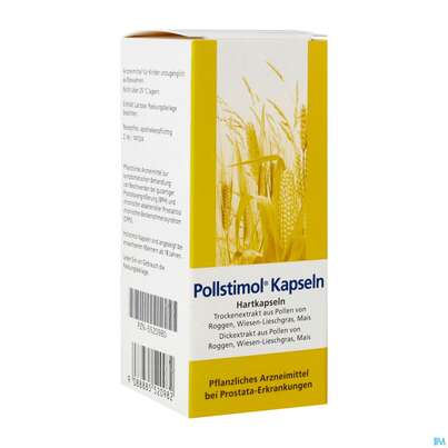 Sie sehen eine Packung Pollstimol Kapseln 60st, Produktbild: 02 Pollstimol Kapseln 60st, A-Nr.: 5520980 - 02