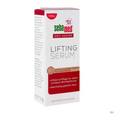 Sie sehen eine Packung Sebamed/sebapharma Anti-ageing Lifting Serum 30ml, Produktbild: 02 Sebamed/sebapharma Anti-ageing Lifting Serum 30ml, A-Nr.: 5786904 - 02