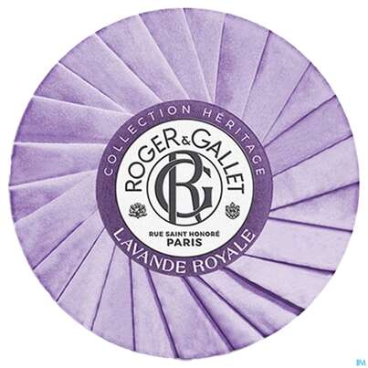 Sie sehen eine Packung Seifen Roger & Gallet Wellbeing/soap Heritage Lavande Royal 100g, Produktbild: 02 Seifen Roger & Gallet Wellbeing/soap Heritage Lavande Royal 100g, A-Nr.: 5733523 - 02