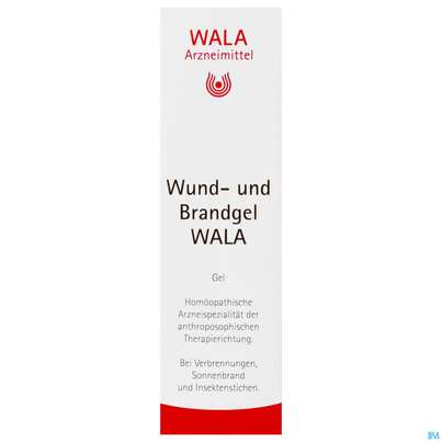 Sie sehen eine Packung Wund- Und Brandgel Wala 30g, Produktbild: 01 Wund- Und Brandgel Wala 30g, A-Nr.: 4953062 - 01