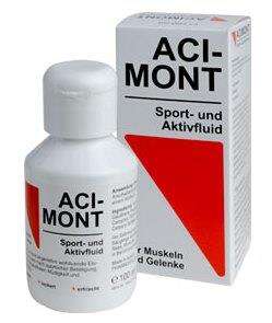 Sie sehen eine Packung Acimont Sport- und Aktivfluid, Produktbild: 01 Acimont Sport- und Aktivfluid, A-Nr.: 3816162 - 01