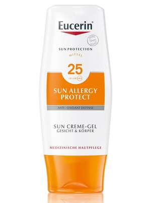 Eucerin SONNEN ALLERGIE Schutz Sun Creme-Gel LSF 25, A-Nr.: 3274577 - 01