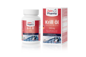 Sie sehen eine Packung Zeinpharma Krill-Öl 500 mg Kapseln, Produktbild: 01 Zeinpharma Krill-Öl 500 mg Kapseln, A-Nr.: 4263104 - 01