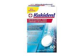 Kukident Reinigungs-Tabs Langanhaltende Frische 60 Stk., A-Nr.: 3279592 - 01