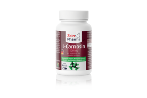 Sie sehen eine Packung Zeinpharma L-Carnosin 500 mg Kapseln, Produktbild: 01 Zeinpharma L-Carnosin 500 mg Kapseln, A-Nr.: 4182794 - 01