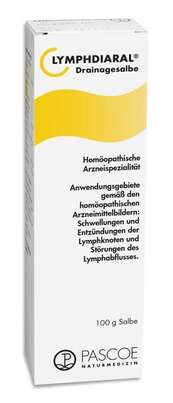 Sie sehen eine Packung LYMPHDIARAL® DRAINAGESALBE, Produktbild: 01 LYMPHDIARAL® DRAINAGESALBE, A-Nr.: 3757471 - 01