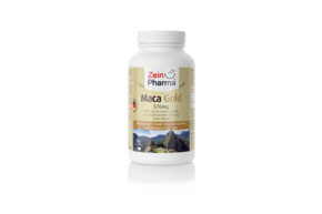 Sie sehen eine Packung Zeinpharma Maca Gold 570 mg Kapseln, Produktbild: 01 Zeinpharma Maca Gold 570 mg Kapseln, A-Nr.: 4190457 - 01