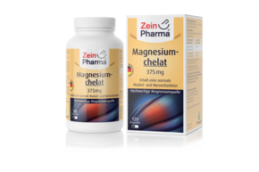 Sie sehen eine Packung Zeinpharma Magnesium Chelat Kapseln, Produktbild: 01 Zeinpharma Magnesium Chelat Kapseln, A-Nr.: 4331975 - 01