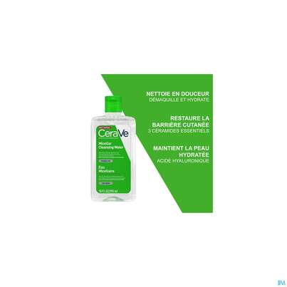 Cerave Feuchtigkeitsspendend Mizellenwasser 295ml, A-Nr.: 5708399 - 11
