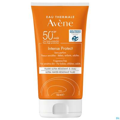 Sie sehen eine Packung Avène Intense Protect Spf 50+ 150ml, Produktbild: 02 Avène Intense Protect Spf 50+ 150ml, A-Nr.: 5397829 - 02