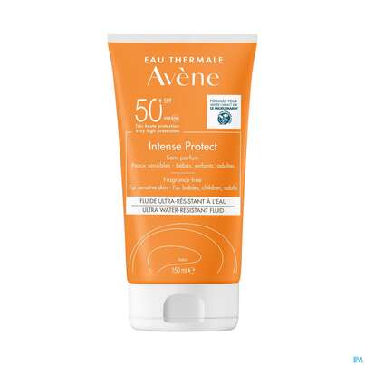Sie sehen eine Packung Avène Intense Protect Spf 50+ 150ml, Produktbild: 06 Avène Intense Protect Spf 50+ 150ml, A-Nr.: 5397829 - 06