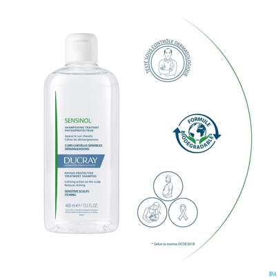 Ducray Sensinol Shampoo Mit Physio-hautschutz 400ml, A-Nr.: 5355423 - 04