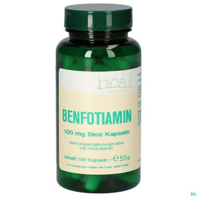 Bios Benfotiamin 100mg 100 Kapseln, A-Nr.: 5407166 - 02