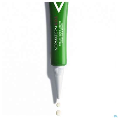 Sie sehen eine Packung Vichy Normaderm/phytosolution Anti-pickel Sulfur Paste 20ml, Produktbild: 09 Vichy Normaderm/phytosolution Anti-pickel Sulfur Paste 20ml, A-Nr.: 5304845 - 09