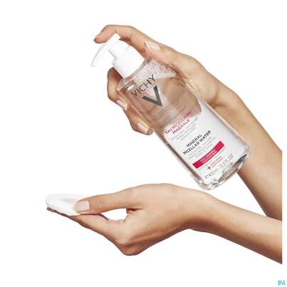 Sie sehen eine Packung Vichy Purete Thermale Mineral Mizellenfluid Empfindliche Haut 400ml, Produktbild: 05 Vichy Purete Thermale Mineral Mizellenfluid Empfindliche Haut 400ml, A-Nr.: 5178866 - 05