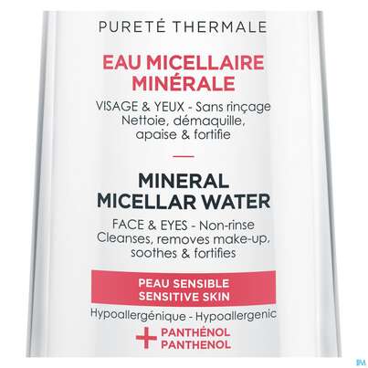 Sie sehen eine Packung Vichy Purete Thermale Mineral Mizellenfluid Empfindliche Haut 400ml, Produktbild: 06 Vichy Purete Thermale Mineral Mizellenfluid Empfindliche Haut 400ml, A-Nr.: 5178866 - 06