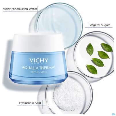 Sie sehen eine Packung Vichy Aqualia/thermal/reichhalt. Feuchtigkeitspflege Dynamisch Trocken Hauttiege 50ml, Produktbild: 06 Vichy Aqualia/thermal/reichhalt. Feuchtigkeitspflege Dynamisch Trocken Hauttiege 50ml, A-Nr.: 4838036 - 06