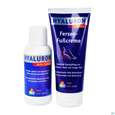 Sie sehen eine Packung Hyaluron Fersen-fuss Creme +magnesiumoelbad 100ml Aktio 100ml, Produktbild: 02 Hyaluron Fersen-fuss Creme +magnesiumoelbad 100ml Aktio 100ml, A-Nr.: 4355496 - 02