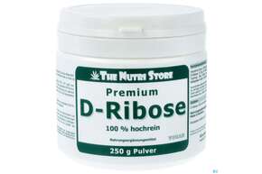 D-ribose Pulver 100% Rein Vegan 250g, A-Nr.: 3821766 - 01