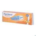 Sie sehen eine Packung Schwangerschaftstest Femtest Schnelltest 50000 1st, Produktbild: 02 Schwangerschaftstest Femtest Schnelltest 50000 1st, A-Nr.: 4286022 - 02