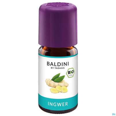 Sie sehen eine Packung Taoasis Baldini Bio-aroma Ingweröl Bio 5ml, Produktbild: 01 Taoasis Baldini Bio-aroma Ingweröl Bio 5ml, A-Nr.: 4053401 - 01