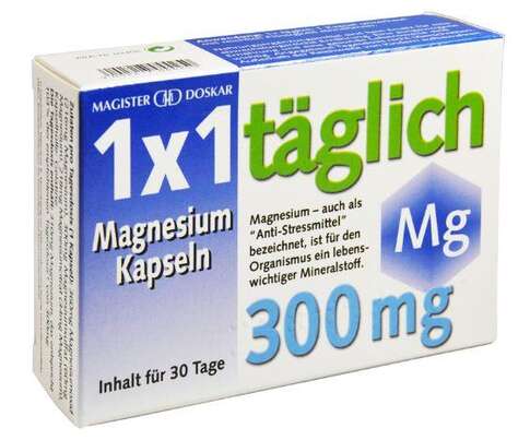 Doskar Magnesium 300mg 1x1 30 Kapseln, A-Nr.: 2685812 - 01