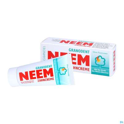 Sie sehen eine Packung Zahnpaste Neem Dr.grandel Nr 1112 50ml, Produktbild: 04 Zahnpaste Neem Dr.grandel Nr 1112 50ml, A-Nr.: 1833914 - 04