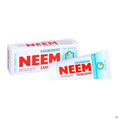 Sie sehen eine Packung Zahnpaste Neem Dr.grandel Nr 1112 50ml, Produktbild: 05 Zahnpaste Neem Dr.grandel Nr 1112 50ml, A-Nr.: 1833914 - 05