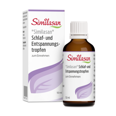 Sie sehen eine Packung Schlaf- und Entspannungstropfen „Similasan“, Produktbild: 01 Schlaf- und Entspannungstropfen „Similasan“, A-Nr.: 0752361 - 01
