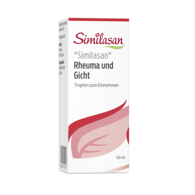 Sie sehen eine Packung Tropfen gegen Rheuma und Gicht „Similasan“, Produktbild: 02 Tropfen gegen Rheuma und Gicht „Similasan“, A-Nr.: 0752355 - 02