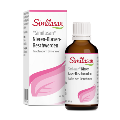 Sie sehen eine Packung Tropfen gegen Nieren-Blasen-Beschwerden „Similasan“, Produktbild: 01 Tropfen gegen Nieren-Blasen-Beschwerden „Similasan“, A-Nr.: 0752295 - 01